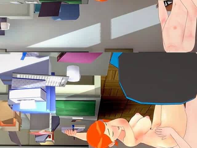 Hentai - Gwen Fucked in a Desk