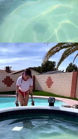 Great Big Boobs On Masturbating Redhead