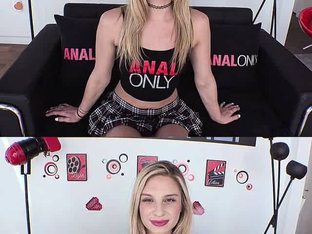 ANAL ONLY Come and play with Cheerleader Kait
