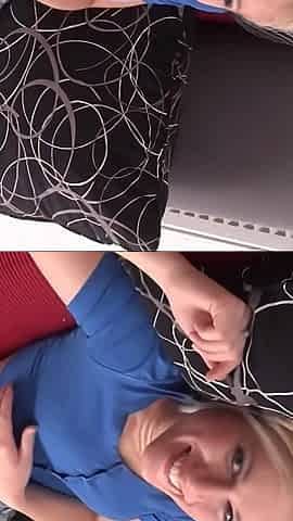 Sandy Teeny Casting Wild Threesome Fuck Fest