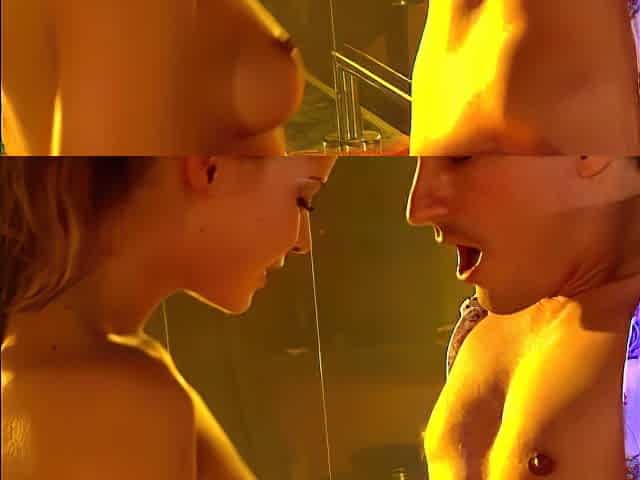 Blonde teen fucked hardcore in this free video