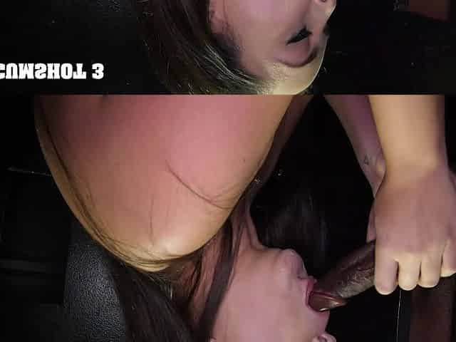 Nicole Sage gets her throat filled with sticky, hot sperm.