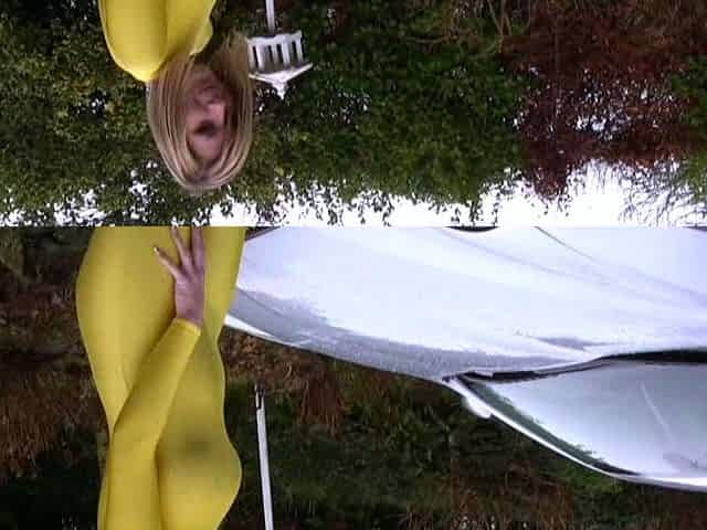 Blonde Blowjob Outdoor