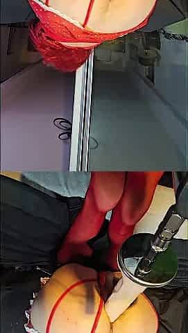 Compilation sissy lola wearing raiment with little hearts and gets her booty by sex machine and biggest