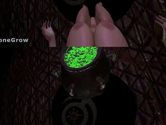 POV Futanari Witch Growth and Hyper Expansion