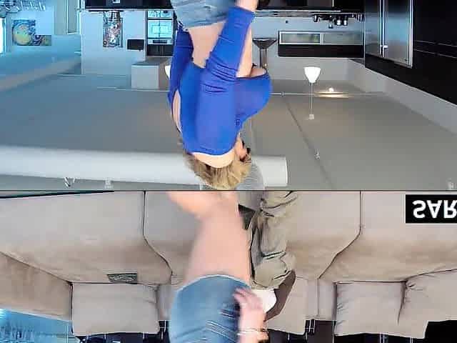Fine mother I'd like to fuck Sara Jay Removes Dirk's Jo-bag To Milk His BBC!