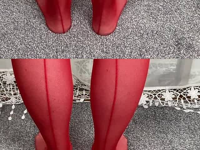 Mrs Mature Feet and Her New Panties & Bra!!!