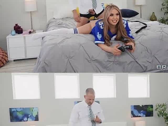 Gets Fucked In Doggystyle Position After Giving Head With Scott Nails And Lucy Doll