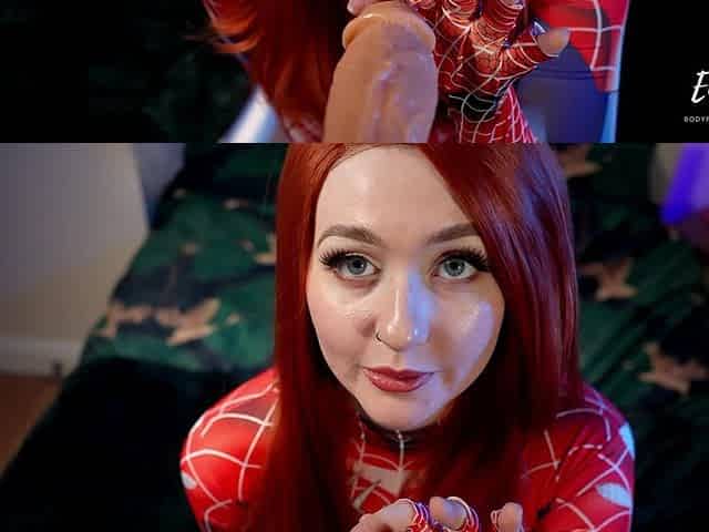 POV: Spider Mj Wants You to Cum on Her Tits