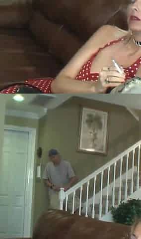 Hard as a Diamond as His Fantasy About His Big Tit Stepmom Takes Shape