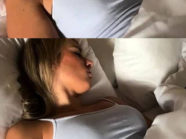 Amateur blonde wife sucking dick POV style vid1