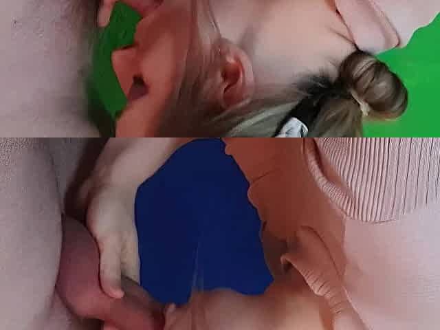 Handsfree Fellatio Creampie - made him Shake Uncontrollably!