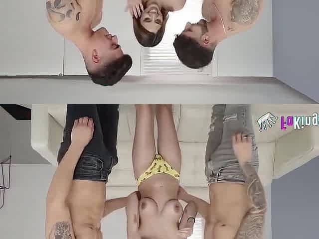 Alice Fernandez - Two Cocks Inside Mmf
