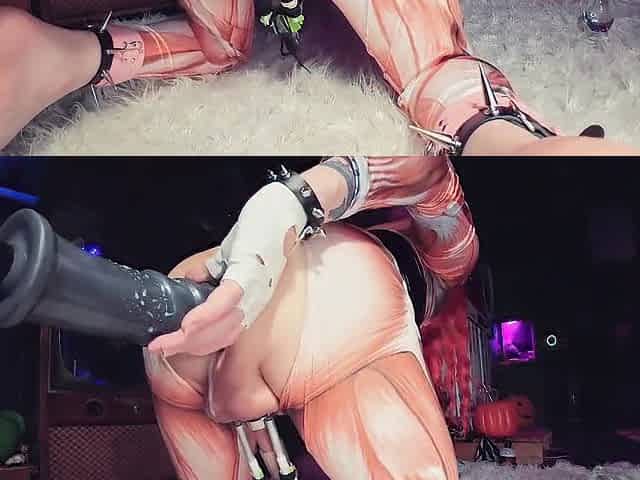 Aot Cosplay Ass Hotty Tiffany Ciskiss Femboy Anal Screw Machine