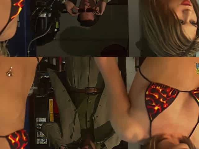Not Being Able To Pay For The Car Repair The Milfs Fucked In A Foursome