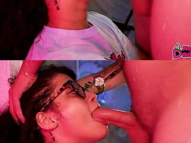 Destroying her Trachea ~ Remy Woods ~ Latin babe Skull Screwed Against a Wall ~ BWC