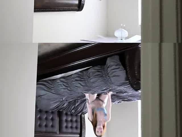 Madi Collins back for more sucking small cock