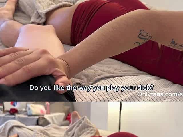 eighteen-year-old roommate IDEAL BUTT gets filled with cum