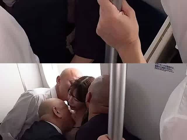 Japanese group sex with pussy licking and fucking