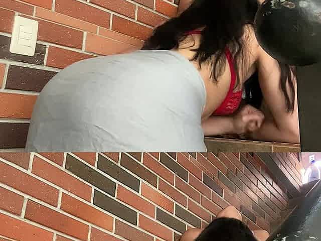 My stepsister sucks my snatch coz we are alone at home