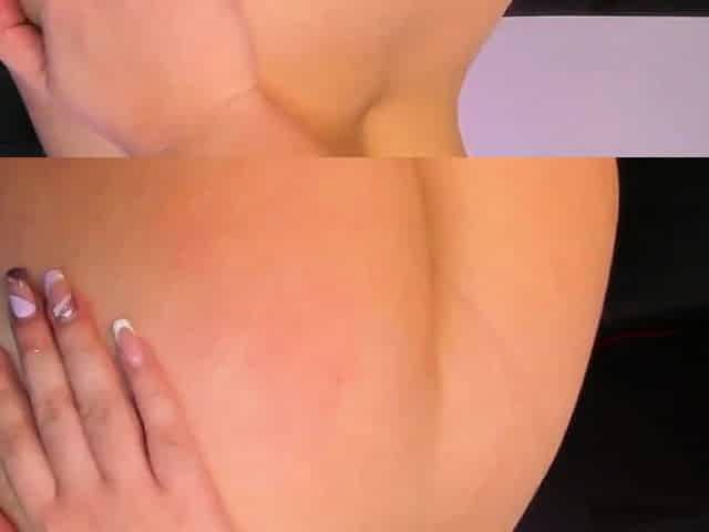 Latina LaurenBrown fingering ass