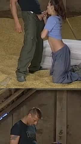 Beautiful Young Horny Was Satisfied as She Sucked the Big Cock Before Getting Fucked.