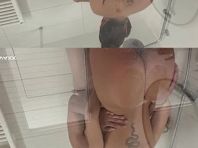 A SHOWER with my ALLY but we ended up SCREWING