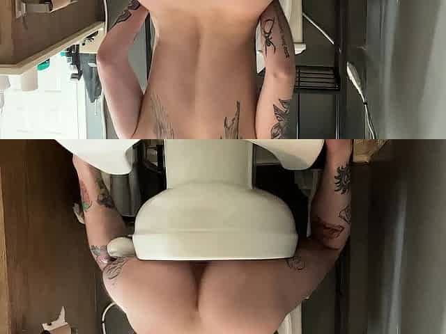 Pissing, Doing an Enema, and Making a Mess