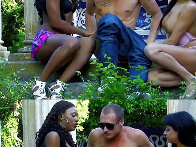 Likes To Watch As Damaris Rides A Cock In This Threesome- Titopia