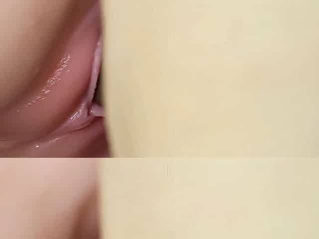 super hot pink snatch close up