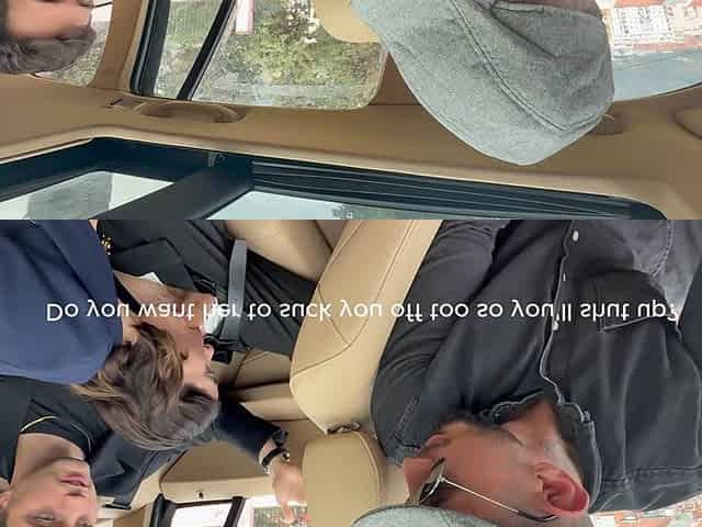 The Chauffeur Is Invited to a Threesome of a Couple in Love