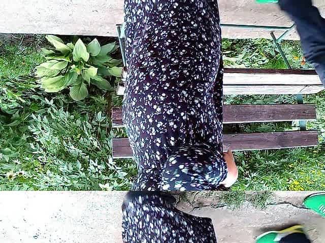 Stepmom's voluptuous booty in hose merits this