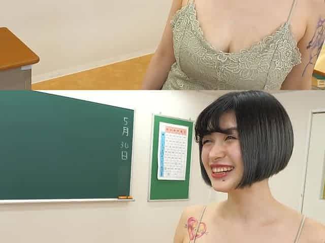 Slim Japanese Babe Tempts Her Ex Teacher To Fuck Her In the Classroom 'cause His BBC Drives Her Crazy