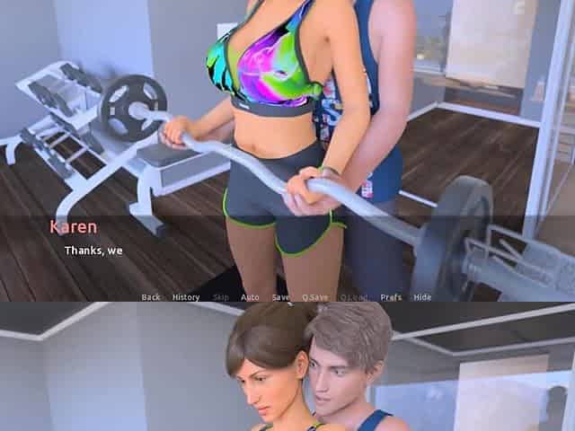 The Visit Sexy Milf With Big Boobs In The Gym Ep19