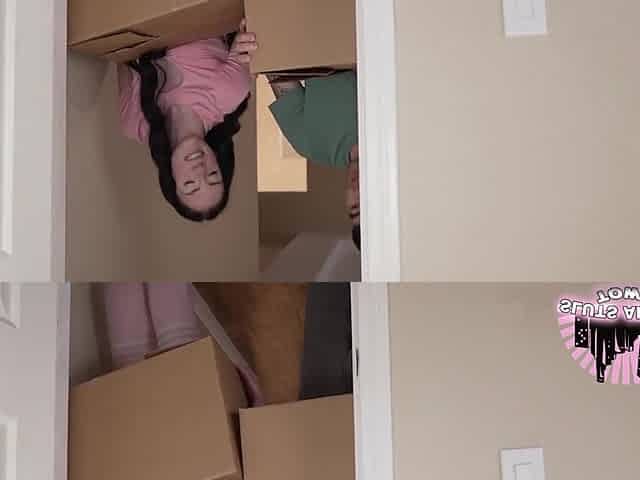 Moving Day Problems Get Solved By Stepsiblings Horny Deal