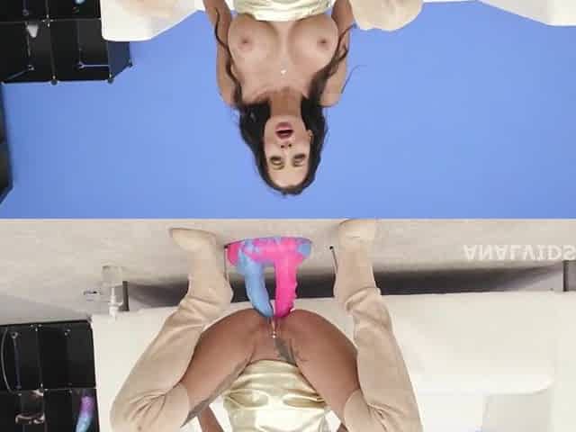 Large Melons Valentina loves ebony Schlongs in her butt