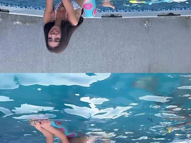 Juicy Whore Gets Banged By 3 Boyz After Pool Party - Katty West