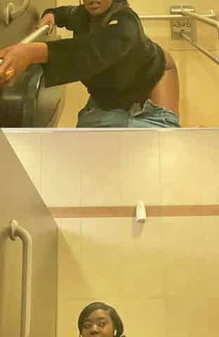 tits out at Walmart