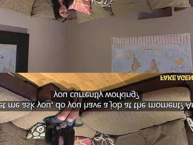 Her Taut Little British Vagina is a Treat for my Large Schlong - Fake Agent UK