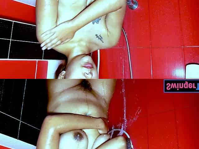 Huge boobs Thai MILF hairy pussy shaving amateur porn video