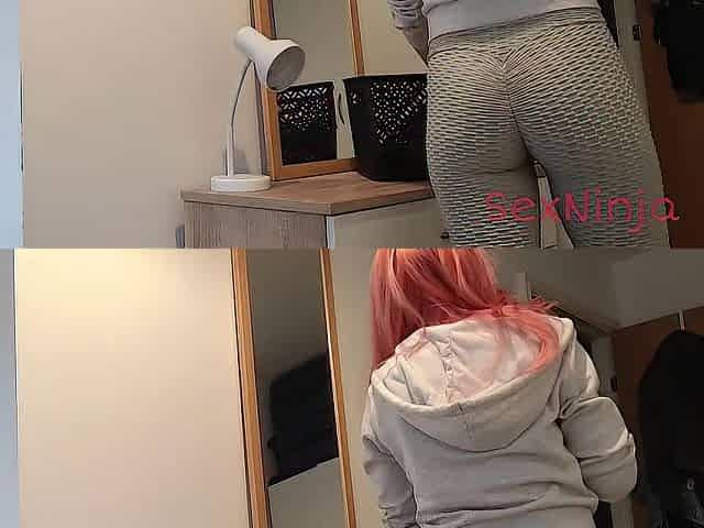I Flash My Large Cock to My Step-Mommy Each Time That babe Walks By