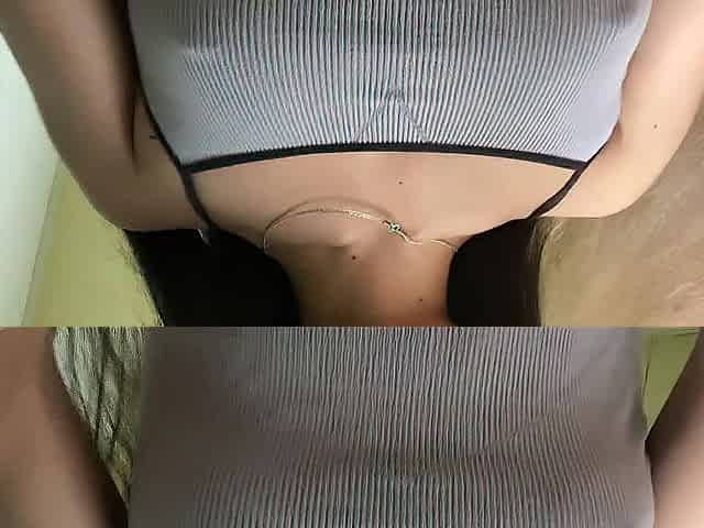 Dancing bare-Moving the booty and opening it for u - Large Booty twerking