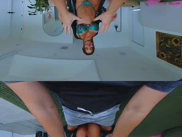 My Big Tits Latina Wife Caught Me!