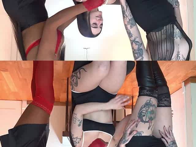 Threesome with a Slut and Her Friend