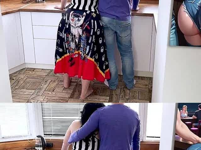 Large mother I'd like to fuck gave her butt a screw