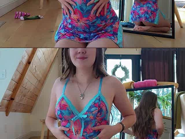 Transparent Costume Try On Haul that will make U CUM - Sableheart - 4k Porn