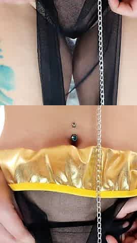 Belly Dancer Squirt Facial