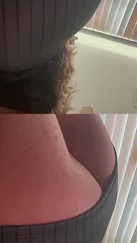 CONCUPISCENT TGRIL UPSKIRT BOOTY AND PANTS TEASE IN ADVANCE OF BANGING A CHAIR ????