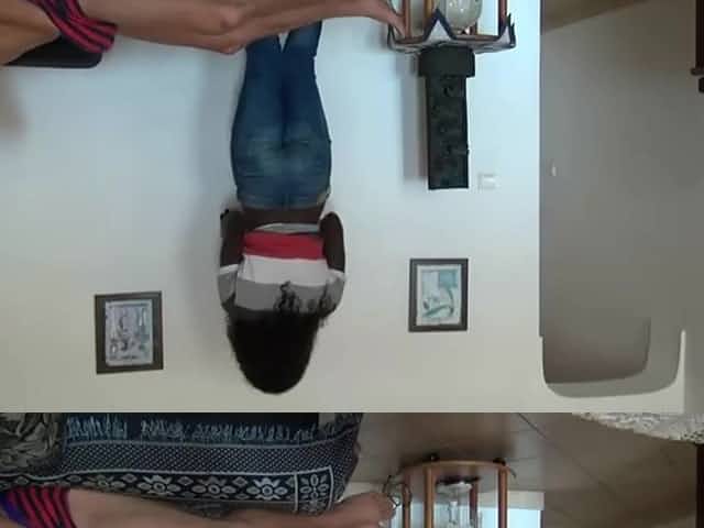 Guy fucking his black maid and wife joins