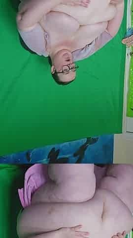 SSBBW Fat Body Massage with Cream